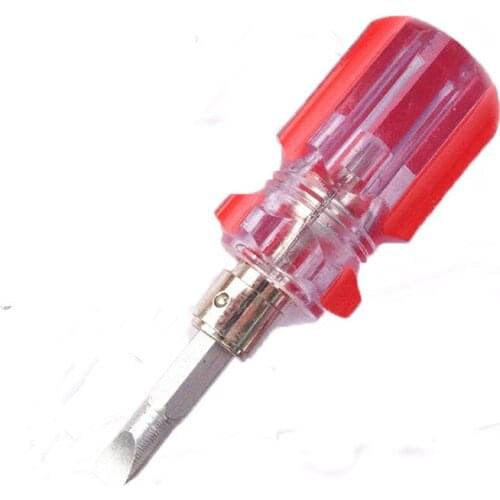 Dual-purpose screwdriver Telescopic screwdriver Cross Ratchet screw Manual hardware tools