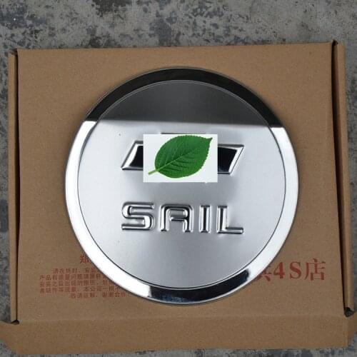 Stainless Steel Fuel Cap Tank Cover 1PC/SET Car Covers External Automobile Parts For 2010-2013 Chevrolet sail