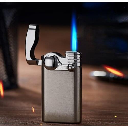 Rocker Arm Straight Into Creative Windproof Inflatable Lighter Smoking Accessories for Weed Regalos Para Hombre Originales