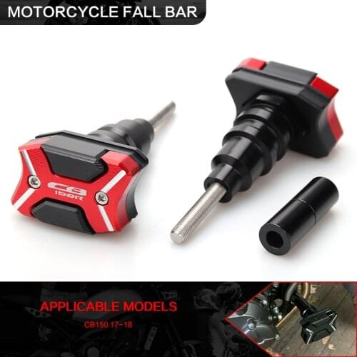 Motorcycle CNC Aluminum Falling Protection Frame Sliders Crash Protector For CB150R CB 150R CB 150 R 2017 2018 2019 17 18 19