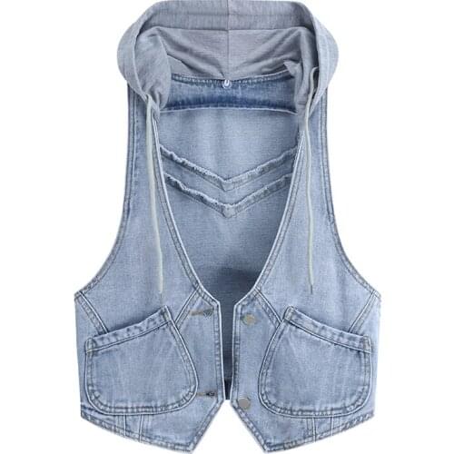 ODFVEBX Women's Hooded Vests