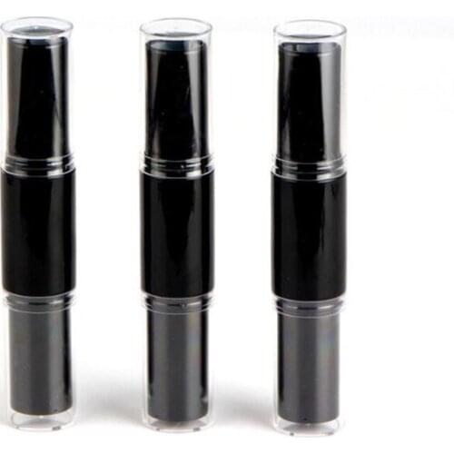 Wholesale 12.1mm New Lipstick Tubes Lip Stick Containers Lipblam Bottles Double-end Lipstick Bottles Lip Tubes Lip Cosmetic Tube