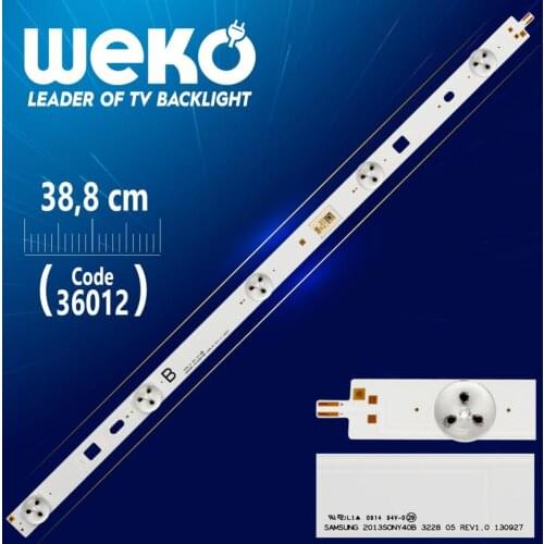 SAMSUNG 2013 SONY40B 3228 05 REV 1.0 130927 - 5 LED 38.8 CM