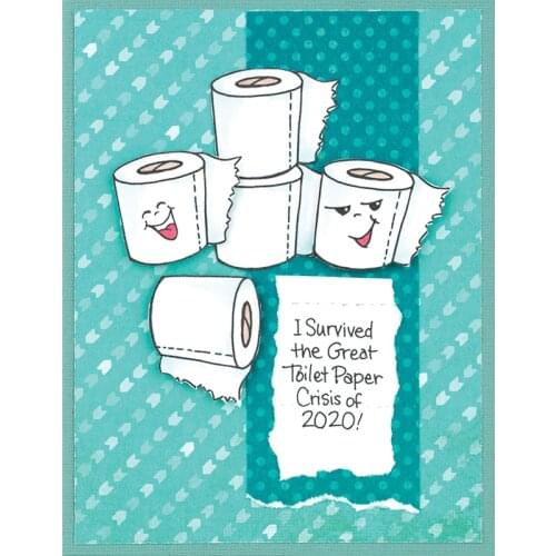 Wash Hands Toilet Paper May It Never Be Clear Transparent Stamp Scrapbook for Card Album Make Diy Craft Stamp 2020