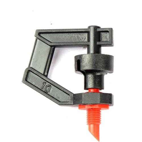 20pcs/bag Inserted Pipe 5mm Thread Barbed 360 Degree Rotating Sprinkler High Quality Garden Plants Irrigation System Sprinkler