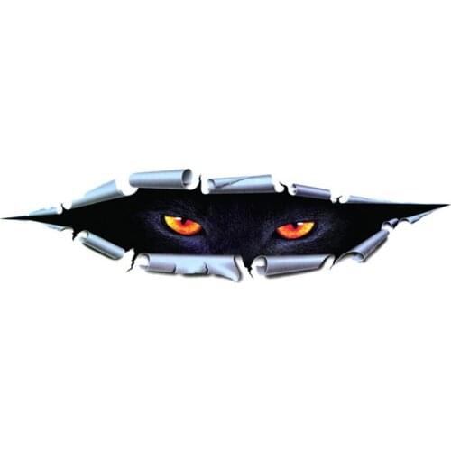 3D Car Styling Funny Eyes Peeking Car Sticker Waterproof lightning Auto Accessories Whole Body Cover for All Cars