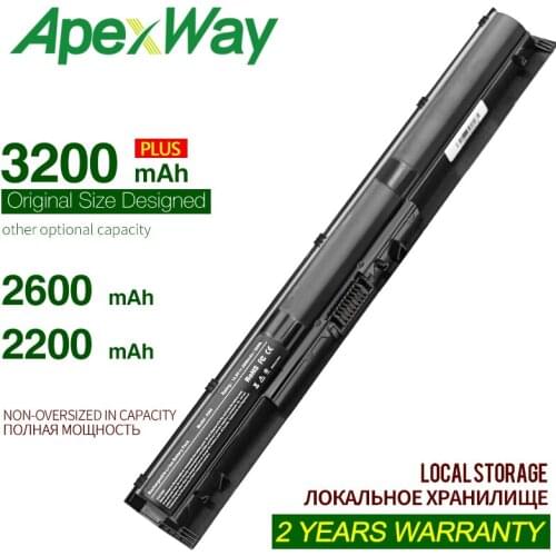 Apexway 14.8V Laptop Battery For HP Pavilion 14-ab000 15-ab000 17-g000 series KI04 HSTNN-LB6S TPN-Q158 800009-241HSTNN-DB6T