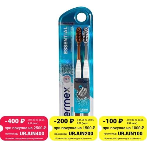 EVERMEX Medium Hard Toothbrushes