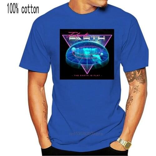 T shirt Flat Earth Hologram T-shirt Mens Round Neck Short Sleeves Bottoming T-shirt Fashion T Shirt Tops Clothing