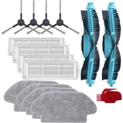 Hot TOD-Main Brush Washable Filter Side Brush for Xiaomi Viomi SE V2 V2PRO V-RVCLM21B V3 Robot Vacuum Cleaner Mopping Cloth