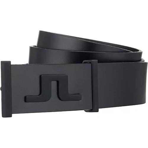 JL New Leather Sports Golf High-Quality Belt Head Layer Cowhide Durable Business Mens Belt
