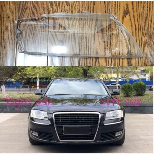 For Audi A8 D3 2002 2003 2004 2005 2006 2007 2008 2009 Car Headlight cover Headlamp Lens Auto Shell Cover