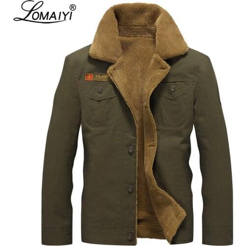 LOMAIYI Men's Jackets Parkas