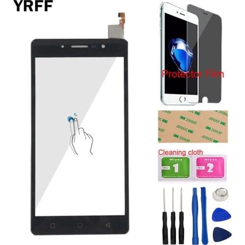 Mobile Touch Screen For Vertex Impress Novo Touch Panel Digitizer TouchScreen Front Glass Assembly Repari Tools Protector Film