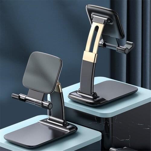Desktop Tablet Mobile Phone Holder Cell Foldable Extend Support Desk Mobile Phone Holder Stand For 12.9inches Phone Tablet