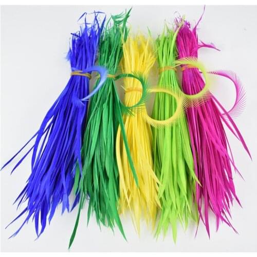 Natural Dyed Goose Feathers for Crafts 5-7inch/13-18cm DIY Plume Decoration feathers for jewelry making Feather Plumes DIY Decor