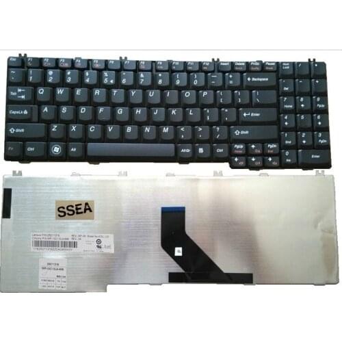 SSEA Free Shipping New Laptop US Keyboard For Lenovo B550 B560 V560