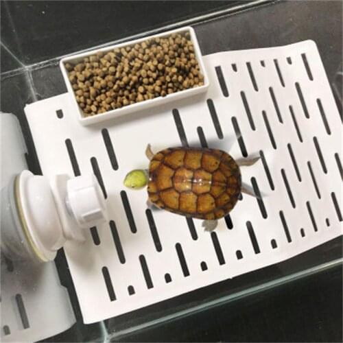 New Platform Turtle Island Reptile Hollow Aquarium Floating Dock Aquarium Decoration