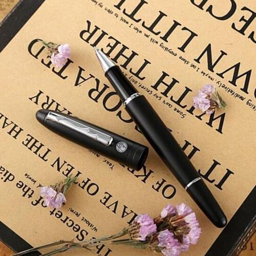 Picasso 932 Inherit Matte Black Roller Ball Pen Vintage No Gift Box Office Home School Writing Gift Pen