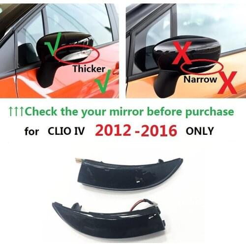 Suitable for 12-16 Renault Clio IV MK4 BH RS rearview mirror turn signal