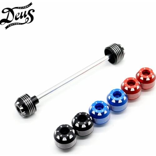 Front Axle Fork Crash Slider For TRIUMPH SPEED TRIPLE 2005-2009 07 08 Black Red Blue