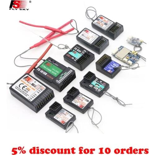 Flysky FS-GR3E FS-A3 FS-A6 FS-R6B FS-X6B FS-iA6 FS-iA6B FS-BS6 FS-A8S FS-R9B FS-iA10 FS-iA10B Rc Receiver for Flysky Transmitter