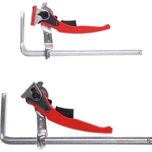 Featured Quick Release Table Clamp Ratcheting Table Clamp 7.9”/6.3” Inch Woodwork Clamp Bench Clamp Carpenter Table Vise