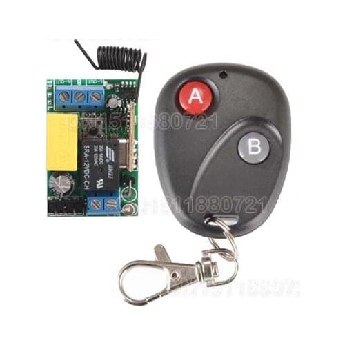 Remote Control Switch AC220V 1CH Lighting Switches Remote ON OFF Light Lamp SMD Power Remote Switch System 315/433.92MHZ 500PCS