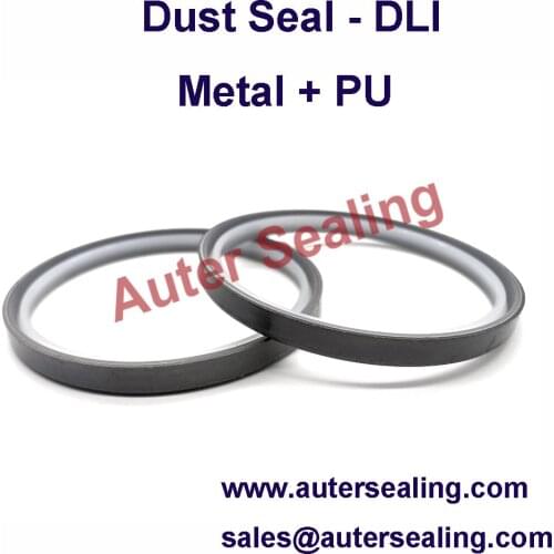 DLI seal PIN BUSHING Dust seal PU+Steel Wiper Polyurethane (PU) EXCAVATORS part