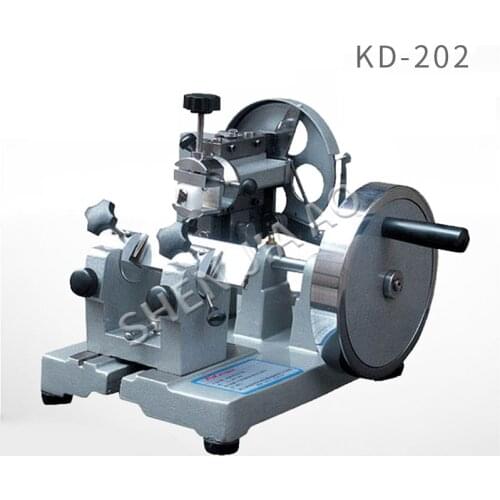 KD-202 Manual paraffin slicer Pathology Slice Machine Manual Paraffin Slicer Laboratory Organization Rotary Slicer 1PC