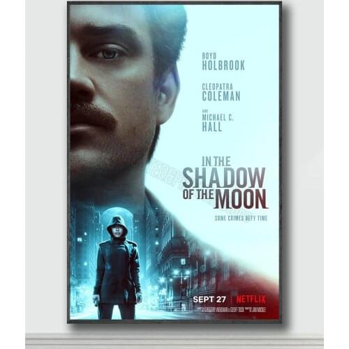 NJ243 In the Shadow of the Moon Movie Silk Posters and Prints wall art Art Poster Home Decor