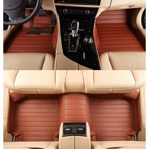 Dedicated No Odor Full Surrounded Carpets Special Car Floor Mats for Everest 7seats Non-slip Waterproof Carpets