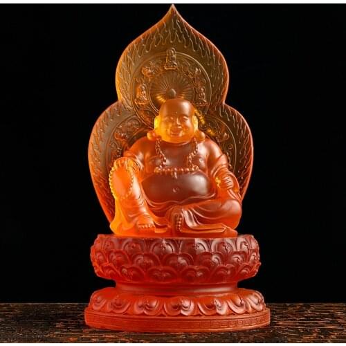 Trumpet King of Tibet Bodhisattva Pharmacist Buddha Mira Buddha Imitating Liulin Buddha Room Decoration Accessories