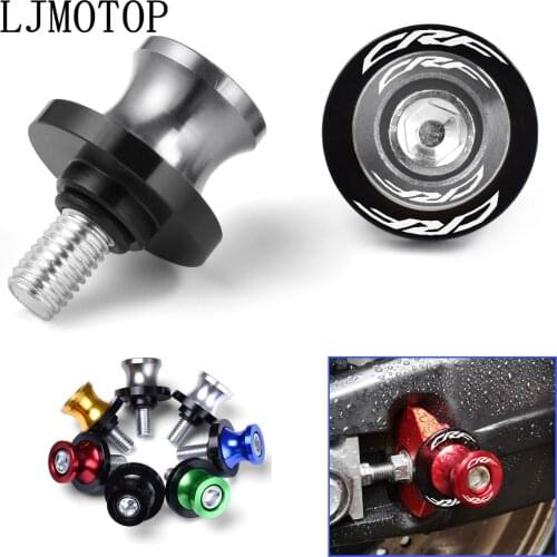 CNC Motorcycle Swingarm Spools M8 Stand Screws For Honda CRF150R CRF250R CRF450R CRF450X CRF250L CRF250M RALLY CRF1000L CRF 150R