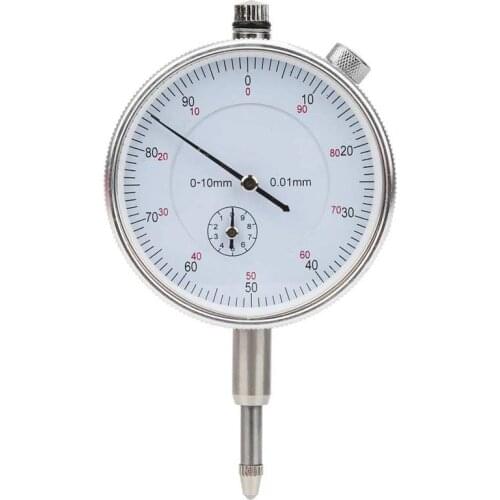Newstyle Dial Indicator 0-10mm Range 0.01mm High Accuracy 0.01mm Aluminum Alloy Industry Manual Tools