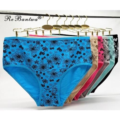 Plus Size 3XL 4XL Women Underwear Cotton Dot Print Panties Female Oversized Calcinha Mothers Briefs Femme Sexy lingerie Pants