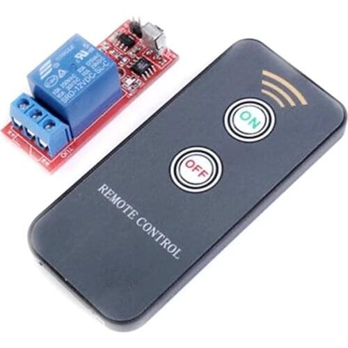 1 Channel Infrared Switch Relay Driving Module Board 5V Active Remote Controller 1 order