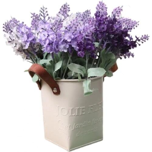 1pc Flower Pot Vintage Reusable Iron Modern Decorative Pots Simple Plant Basket for Balcony Flowerpots Home Garden Supplies