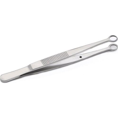 1 Pc Stainless Steel Chalazion Forceps 5mm Round Ophthalmic Surgical Instrument