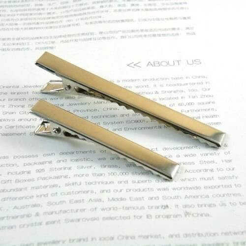 200pcs big (50mm-76mm) in length silver tone girl Hair Clips,alligator Hair Clips mix size sampler