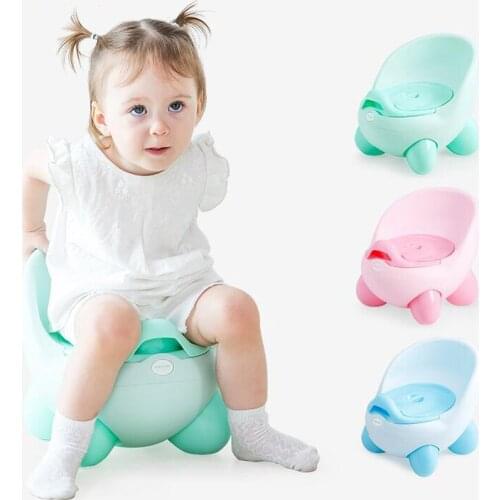 2018 hot selling Lovely egg baby potty chair plastic QQ kids toilet for free potty brush