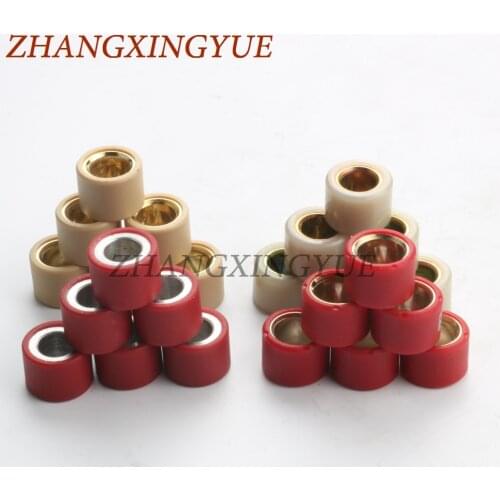 6PC The high quality Variator Weights Round 20x15mm 7g 11g 13g 16.5 gram for APRILIA Scarabeo Rst Net 100 4T