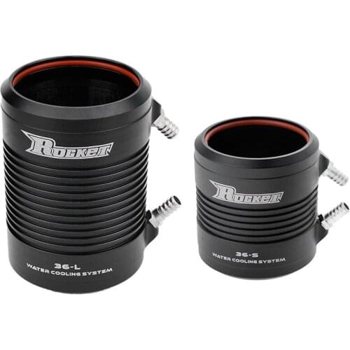 ROCKET Aluminum Water Cooling Jacket Water Cooling Jacket Cover for RC Boat Brushless Motor