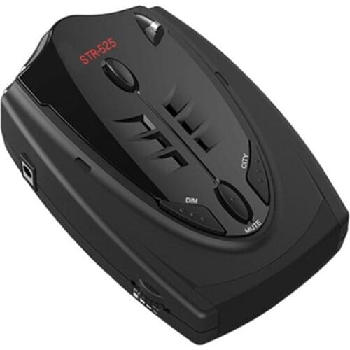 STR-525 Car Radar Detector English Russian Thai Voice Auto Vehicle Speed Alert Warning X K Anti Radar Car Detector