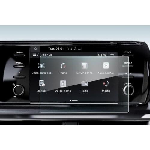 LFOTPP For K5 DL3 2020 8 Inch Low Match Car Multimedia Radio Display Screen Protector Auto Interior Protect Sticker Accessories