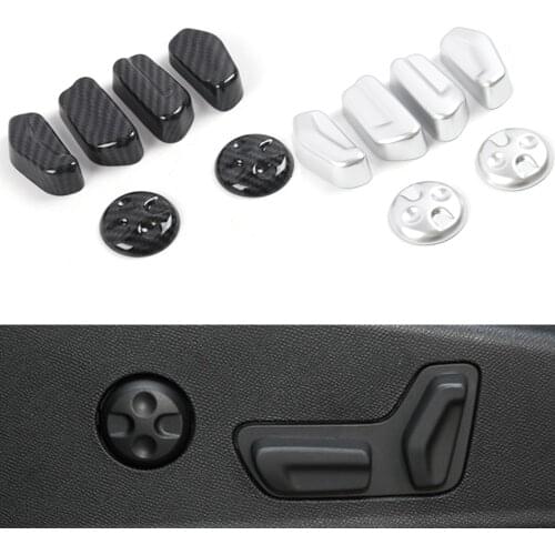 Seat Adjust Switch Button Cover For Peugeot 3008 5008GT 2017 2018 2019 2020 Accssories Styling Decoration