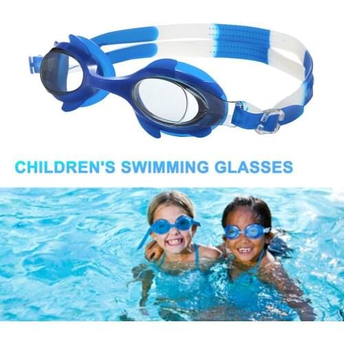 Children Waterproof Diving Goggles Anti-fog Transparent HD Swimming Glasses for Water Sports Professional Swimming Goggles