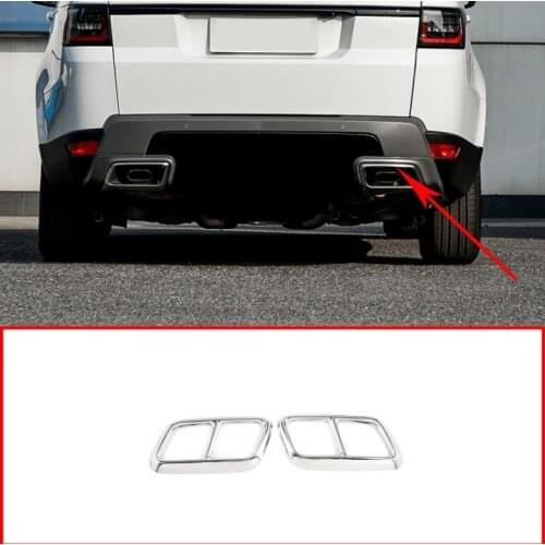 For Land Rover Range Rover Sport (L494) 2020 Stainless Steel Exhaust Headers Exhaust Tips Muffler Pipe Car Accessories Exterior