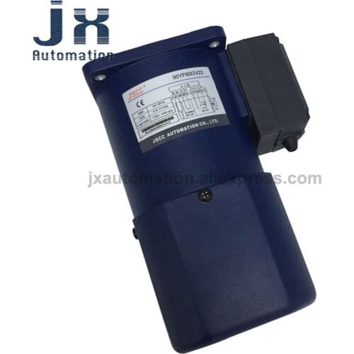 JSCC AC Variable Speed Motor 90YF60GV22 60W 220V Electromagnetic Braking Motor
