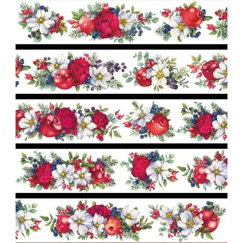 1 Loop Masking Tape Sample Christmas Eve Apple Blossom Everything, 71cm